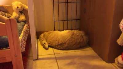 She’s a side sleeper