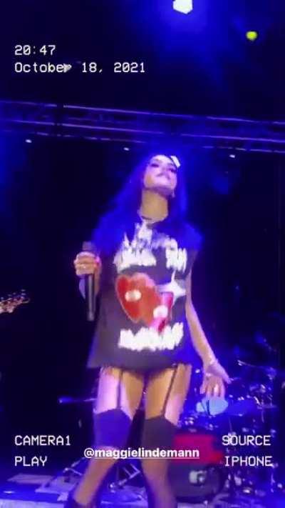 More on stage. Looking amazing.