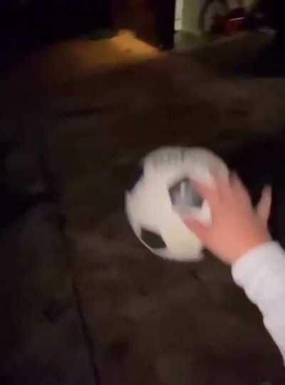 He’s hearing popping.