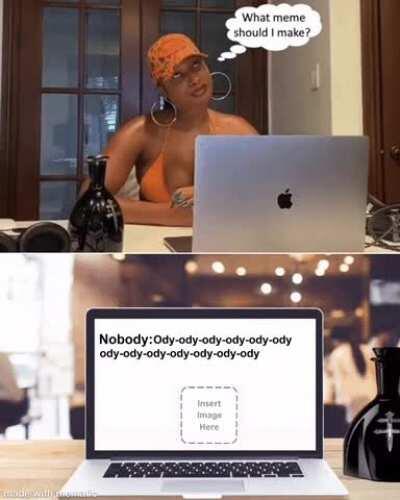 Nobody ody ody ody memes like Megan