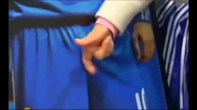 She has too much fun.