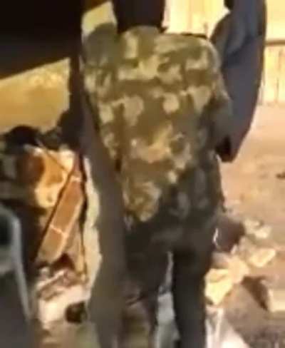 Uzbek Fighters in Syria Fucking with/Trolling an Assadist Sniper with a Dummy (either 2013 or 2014)