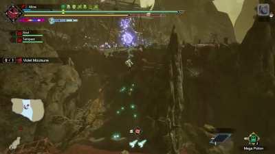 And then I definitely got up and whooped its ass