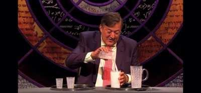 When did Stephen Fry become Milk Jesus?!