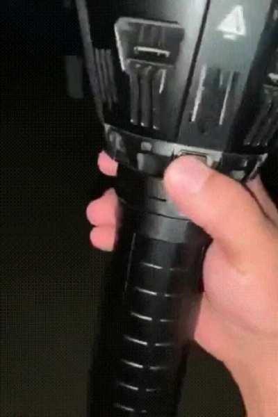 This flashlight would lighten your life.