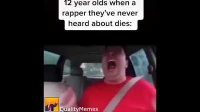 12 year olds about rappers death.
