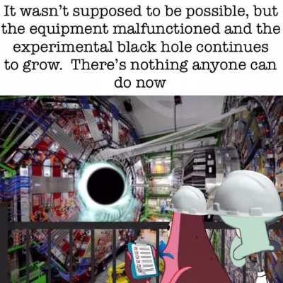 Meet you all on the event horizon