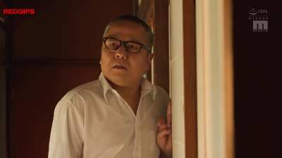 MIDA-324 - Mia Nanasawa - Mia is dressed as a maid, kinda, and fucks some dude and then another dude notices them and he's looking all shocked like 