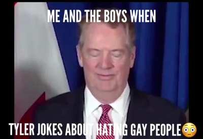 It’s ok tho he’s only ironically homophobic and only screams slurs at kids in the bathrooms ironically 👊😂🤚