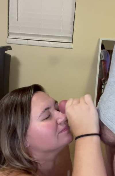 Fourth different guy to cover my face this week!