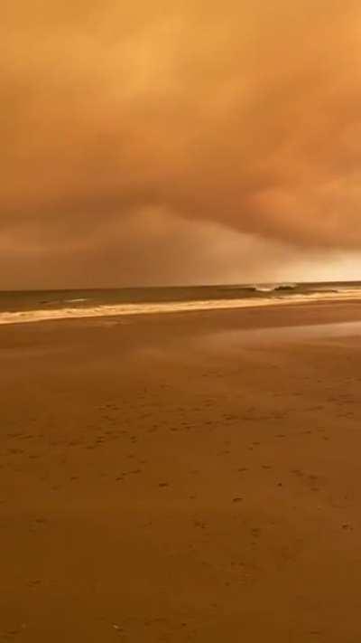 Morning coffee on the Oregon Coast today.