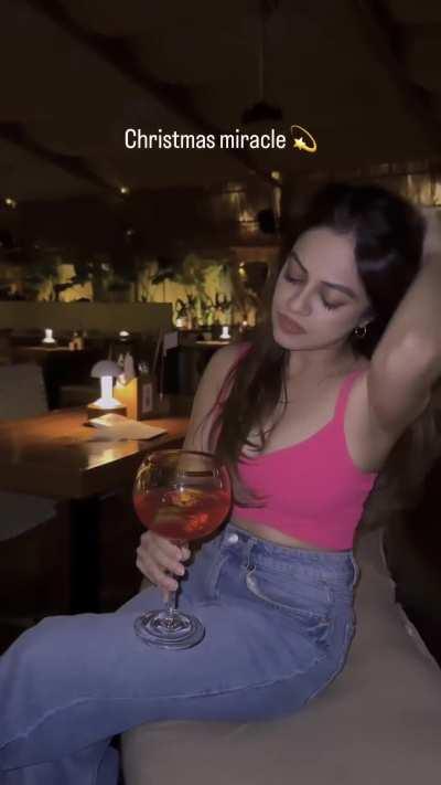 Christmas was a miracle with her 