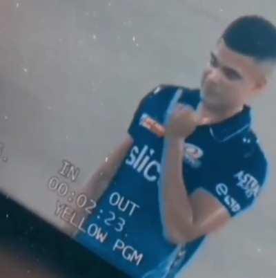 So that’s where he gets the swing…