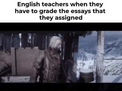 My English professor still hasn't graded my essay from September