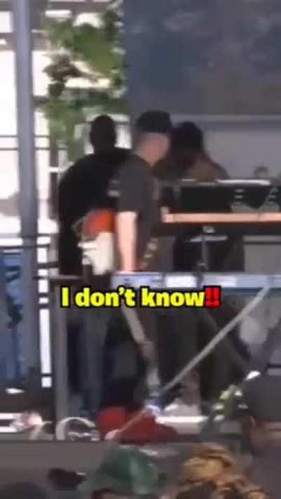 Poor guy was just doing his job…