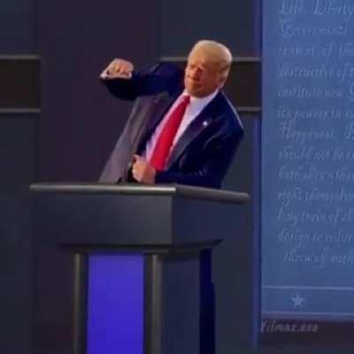 Trump just can't hold it