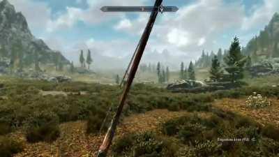 But then I took an arrow in the..