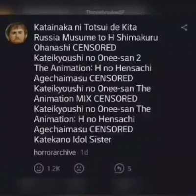 You shouldn't have requested that