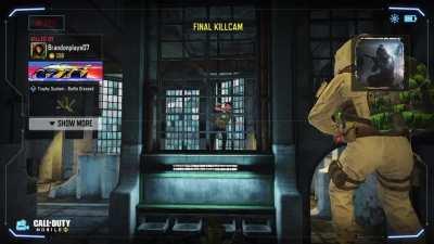 The beginning of trophy system kills