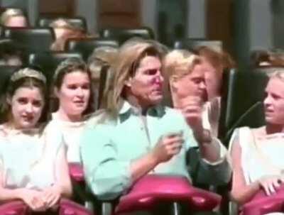 On March 31, 1999, Fabio was hit in the face by a bird while riding a new roller coaster at Busch Gardens theme park in Williamsburg, Virginia