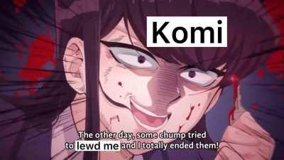 It's not Komi Can't Communicate anymore. It's Komi Choose Violence.