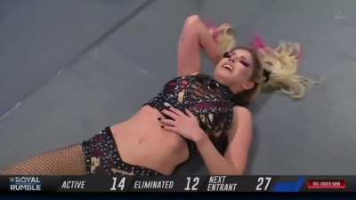 Liv eliminates Alexa two PLE's in a row - Royal Rumble and Elimination Chamber
