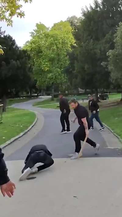 They started a brawl