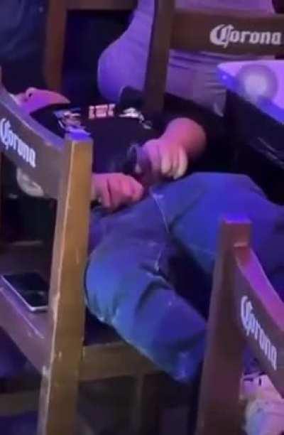 When you drink too much at the club then