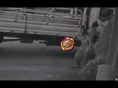 The kid:Not today truck kun.....