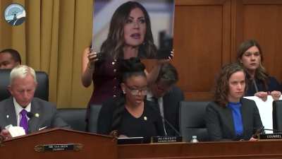 Rep. Jasmine Crockett airing out the Trump admins corruption