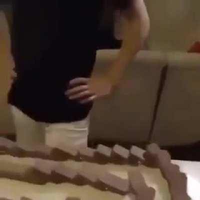 To have milk and chocolate