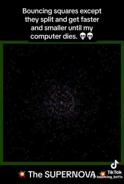 big bang do minecraft (!!!luz piscando/som alto)