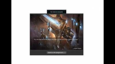 The war in heaven super event