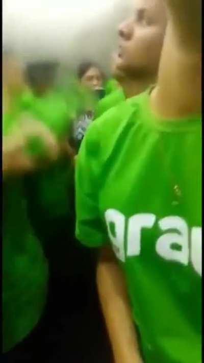 overweighting an elevator 