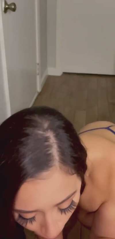 Worshiping my Son’s Dick every morning has become a routine for me now..