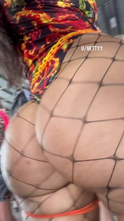 Shaking my fat ass at a music festival this weekend