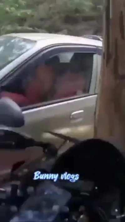 overtaking in a non visible turn