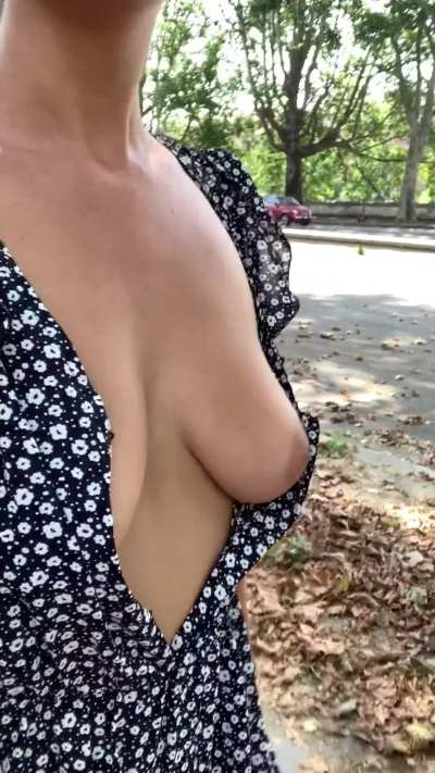 Just a quick flash in the city