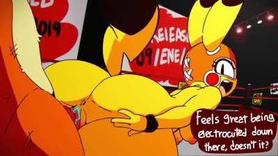 La Pikacha's Shockingly-Large Ass (w/ toon sfx)
