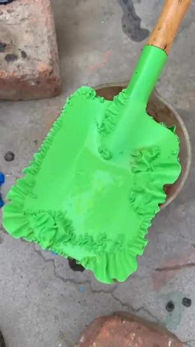 This paint remover is amazing and satisfying