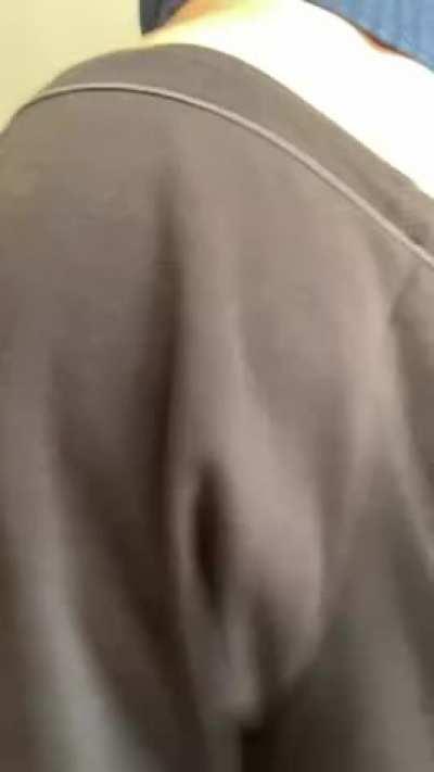 sweatpants can hide a lot