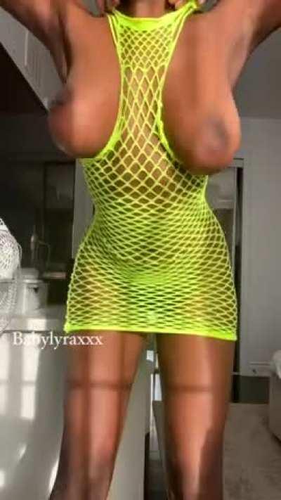 Temping you to suck some black tits this weekend!