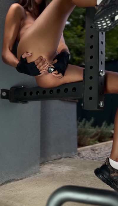 Equipment in outdoor gyms can be used in other ways, remember that when you use one