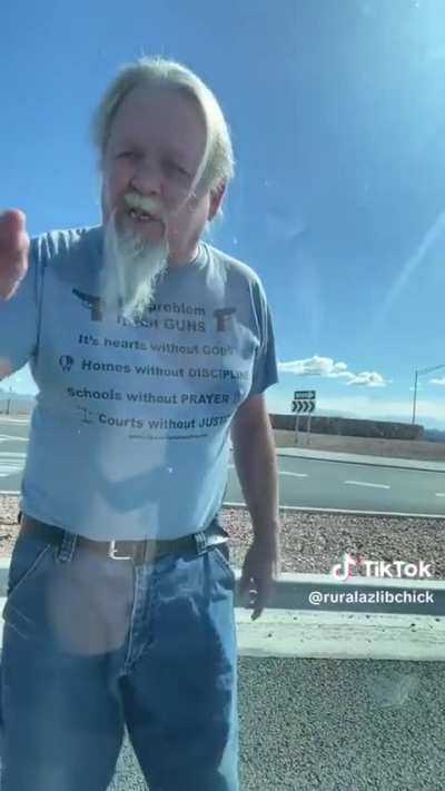 With his ability to flip people off from the comfort of his car castrated, local man has to roadrage in-person