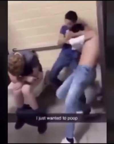 I just wanted to take a poop