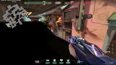 Overpowered Sage Wall on Mid Split.