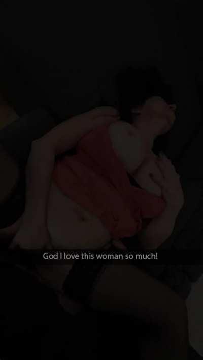 obsessed with moms tits