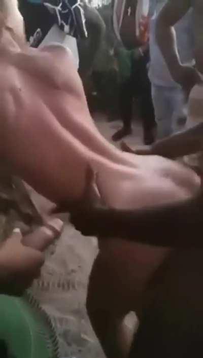 Visiting African Tribe