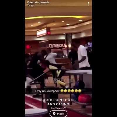 Fight Breaks out at South Point Casino Hotel in Vegas