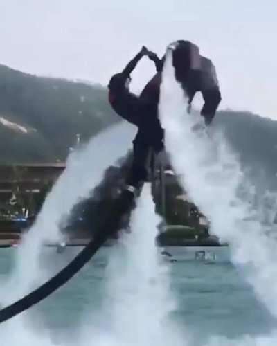 This nice levitation jet ski..